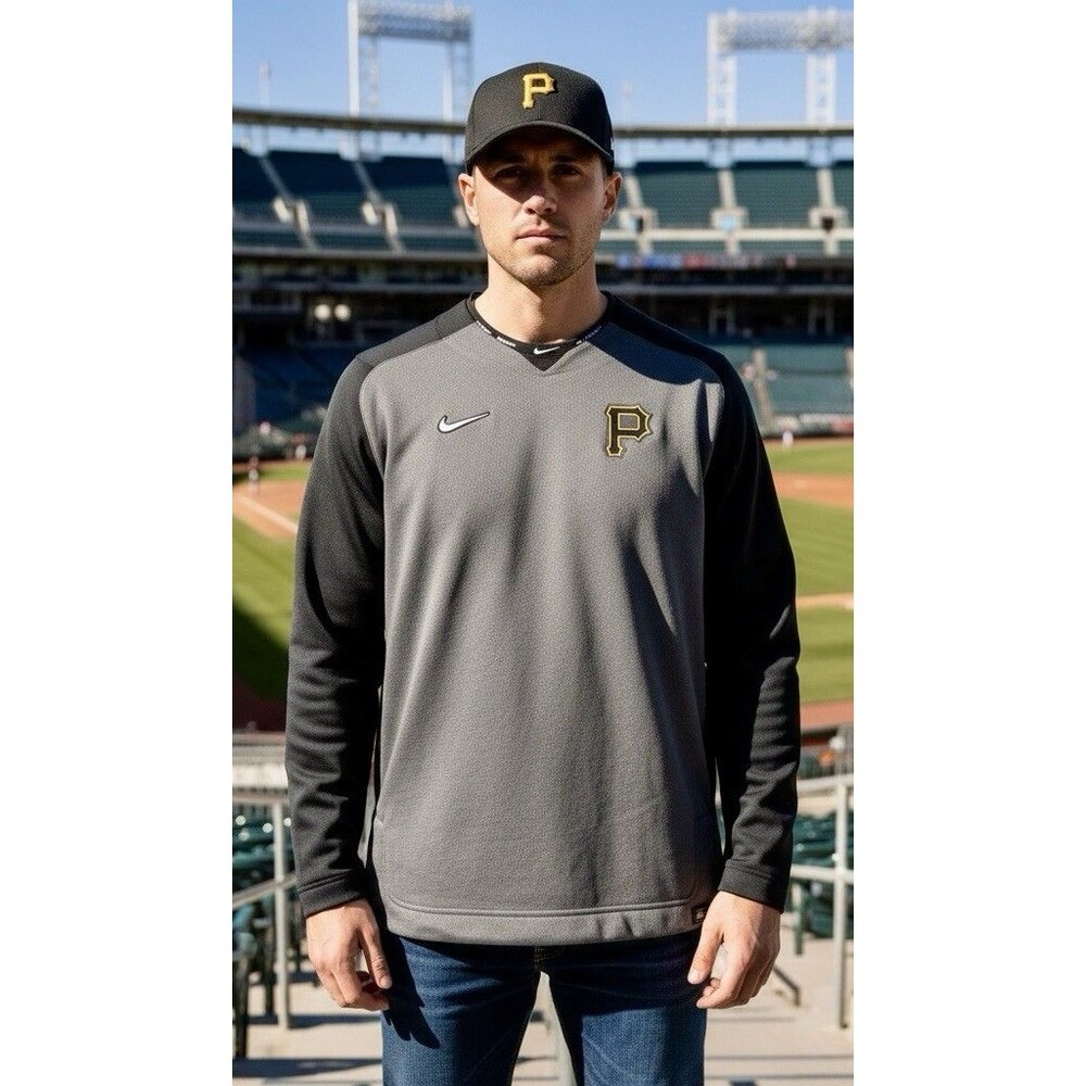 Nike Pittsburgh Pirates Authentic Collection Thermal Performance Pullover NWOT